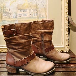 Pikolinos Vicar WOV gray ankle boots size 10